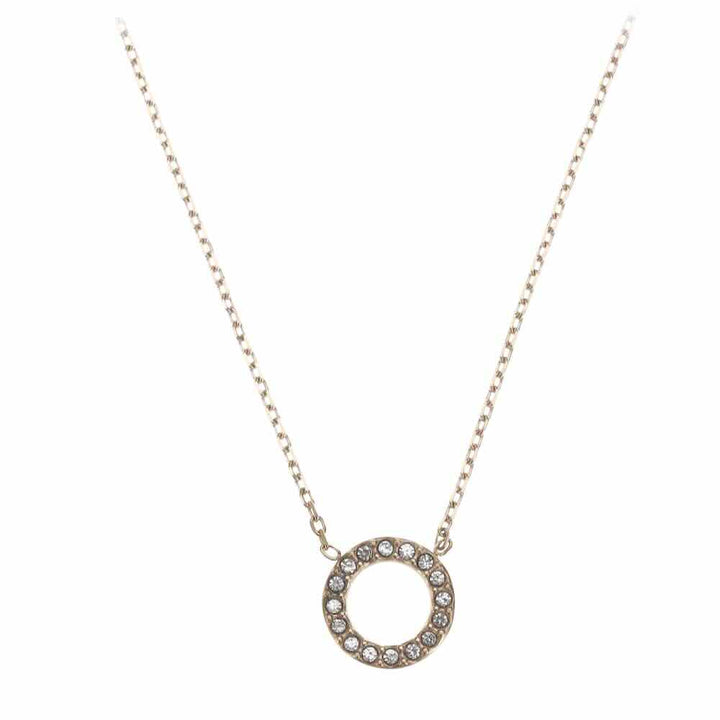 rose & camellia ketting open strass round