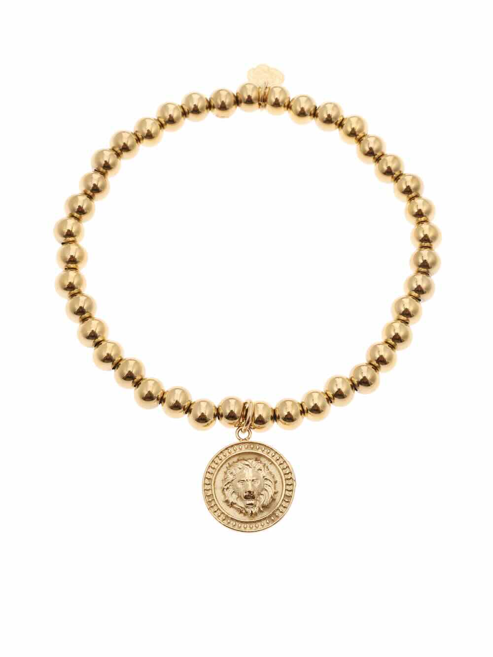 rose & camellia armband coin gold