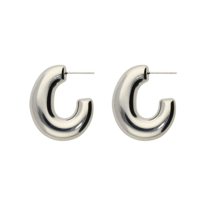 camps & camps big oval earrings (kies goud/zilver)