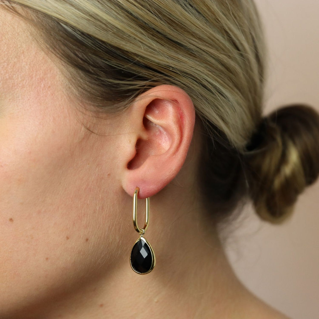 camps & camps enchanting earrings black