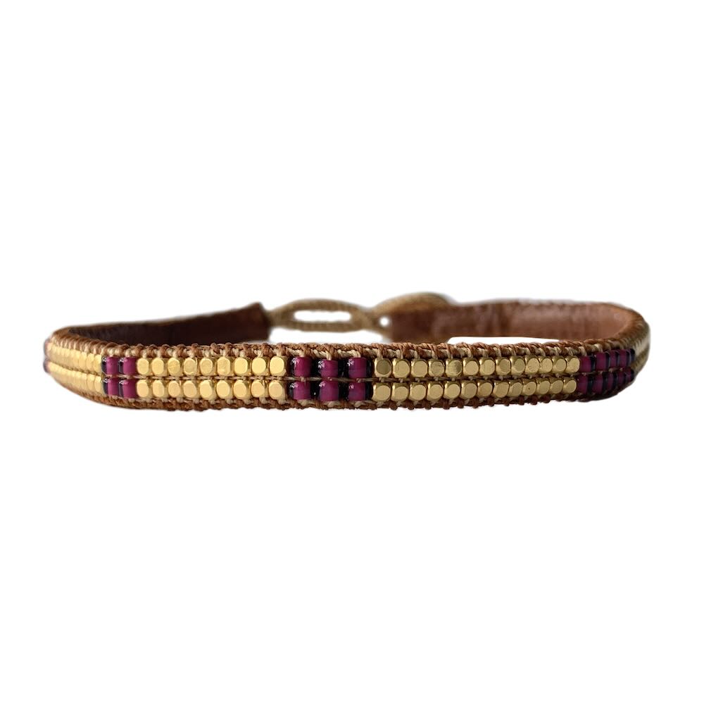 ibu jewels armband tate maroon