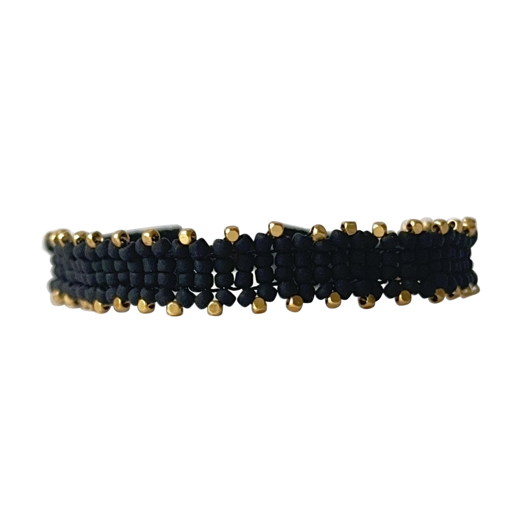 ibu jewels armband cap lily black