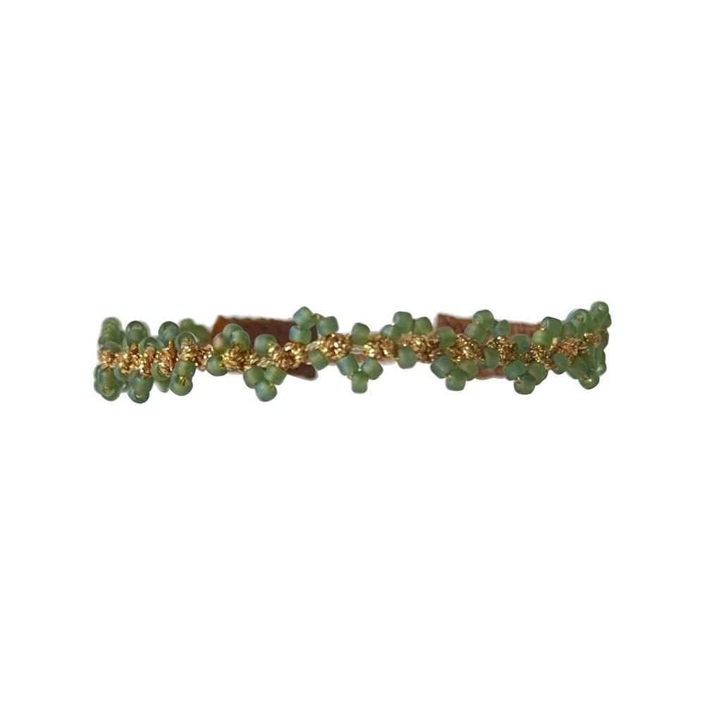 ibu jewels armband cap lotte bamboo green