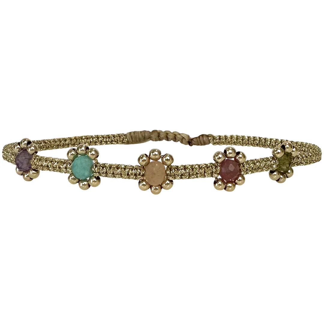 leju armband lilac multi