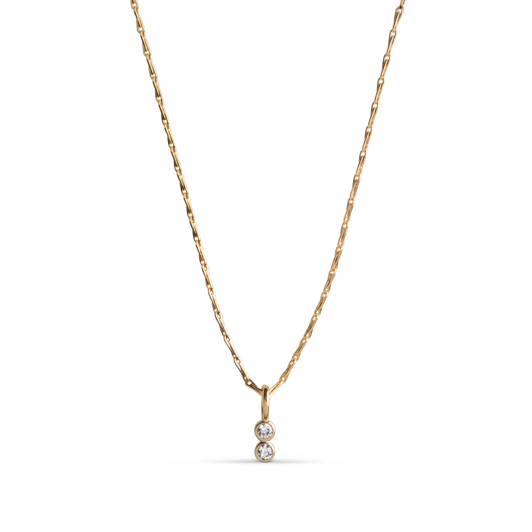 enamel ketting twin cz