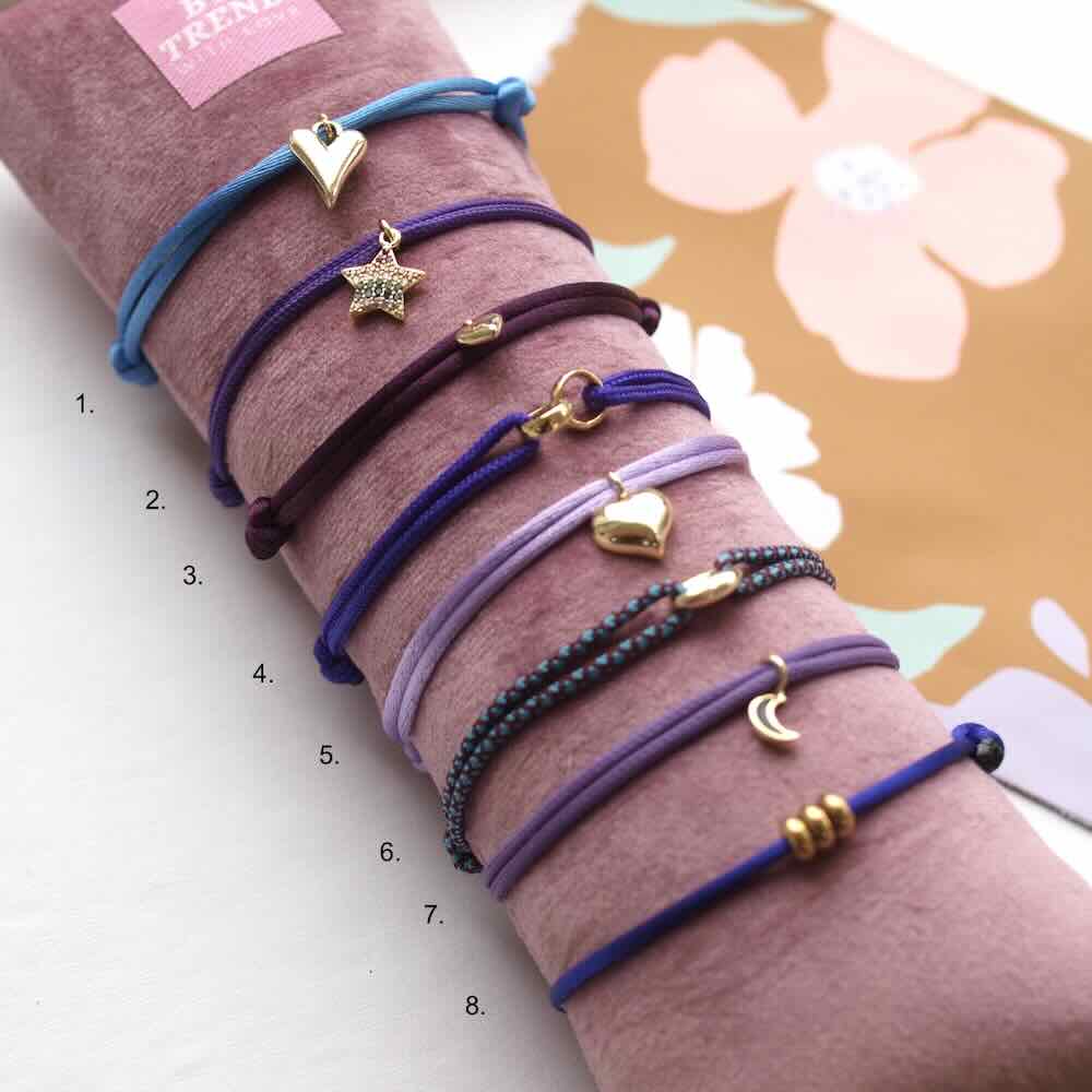 by trend armbanden blue/purple