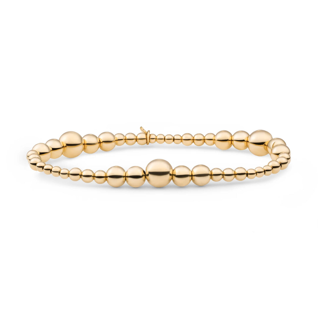 sparkling jewels armband wave mix gold