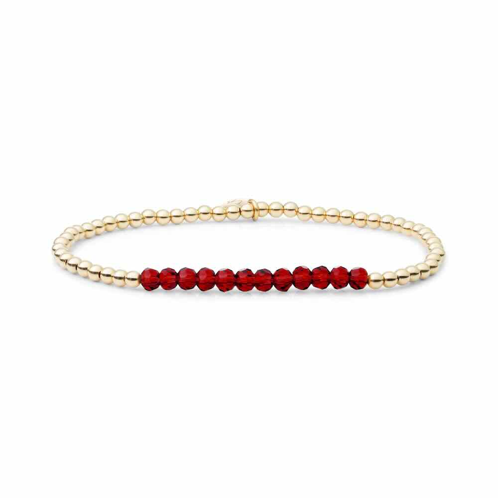 sparkling jewels armband universe ruby quartz