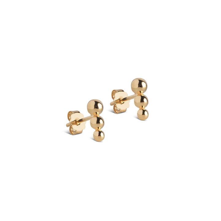 enamel oorbellen trinity studs