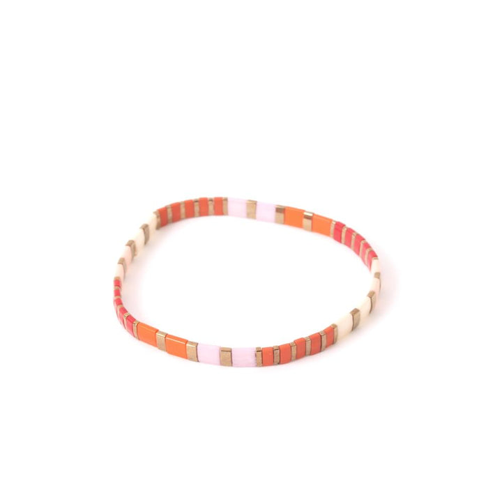 widaro tila armband red stripe