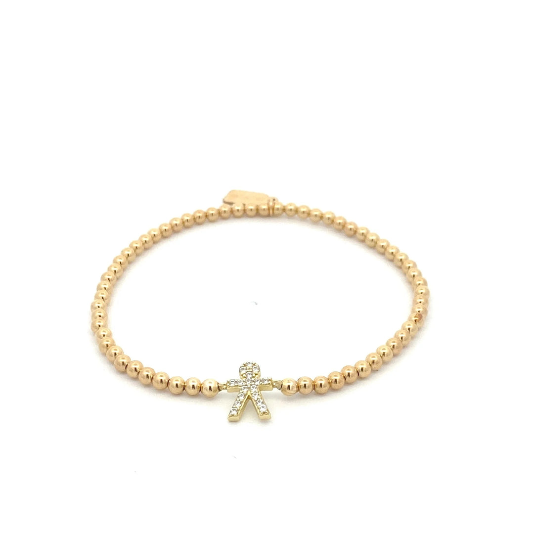 pscallme armband boy gold