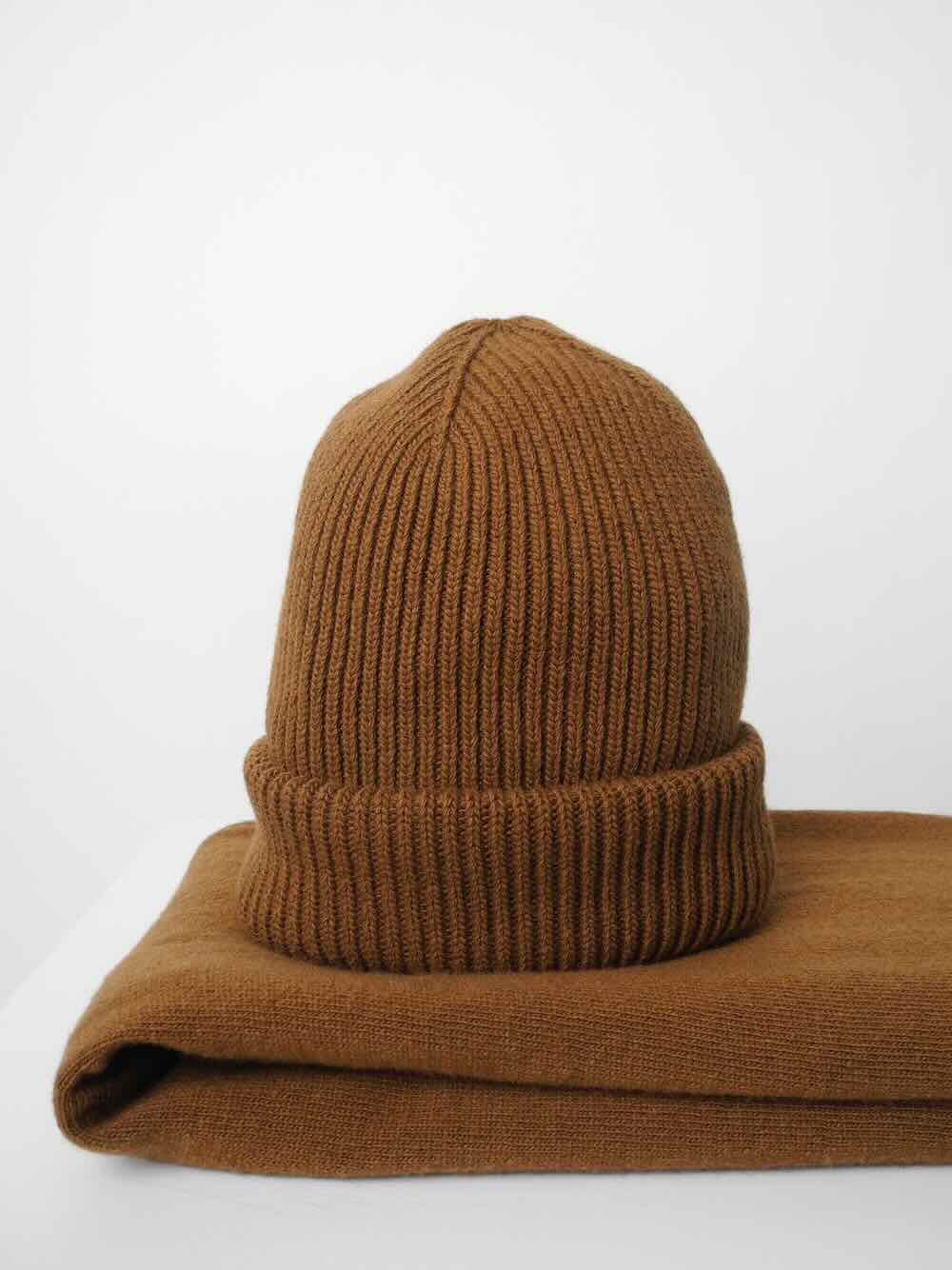 sjaalmania beanie toffee