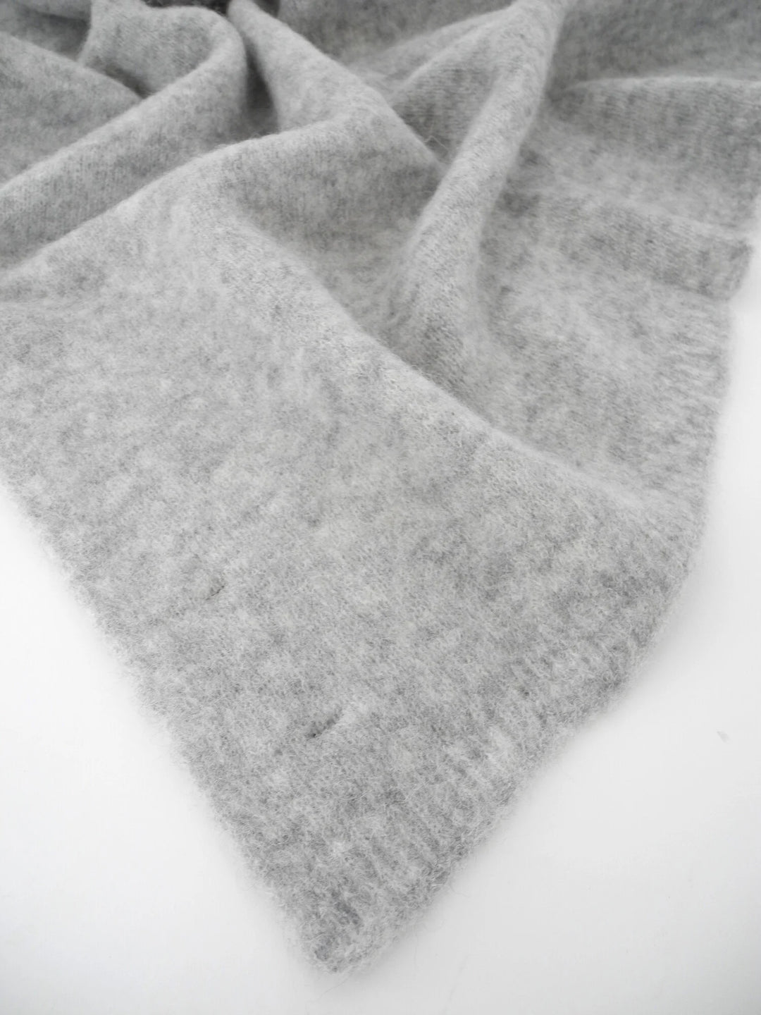 sjaalmania cosy alpaca light grey melee