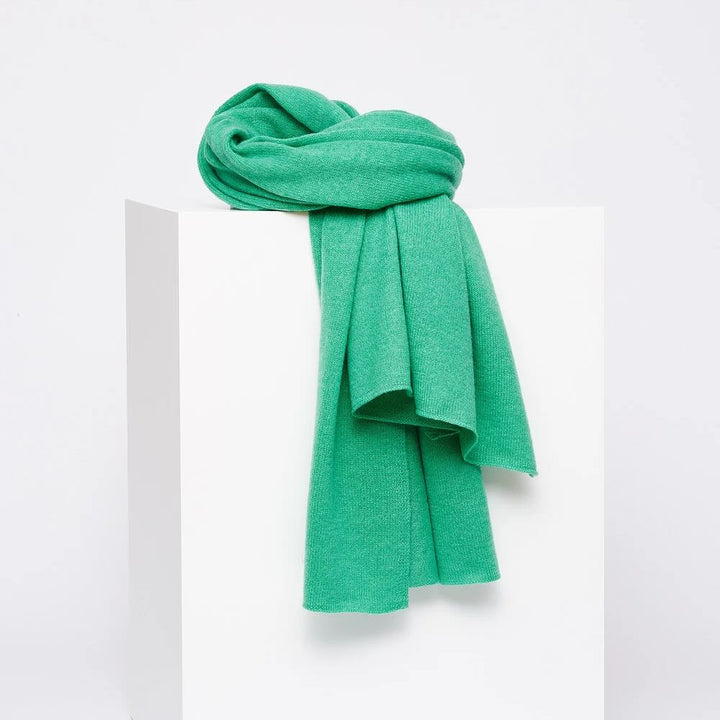 sjaalmania 100% cashmere deep mint