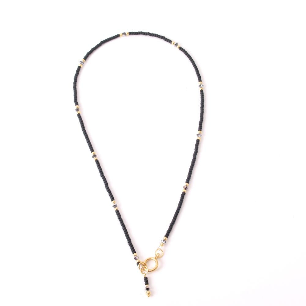 widaro halflange ketting black