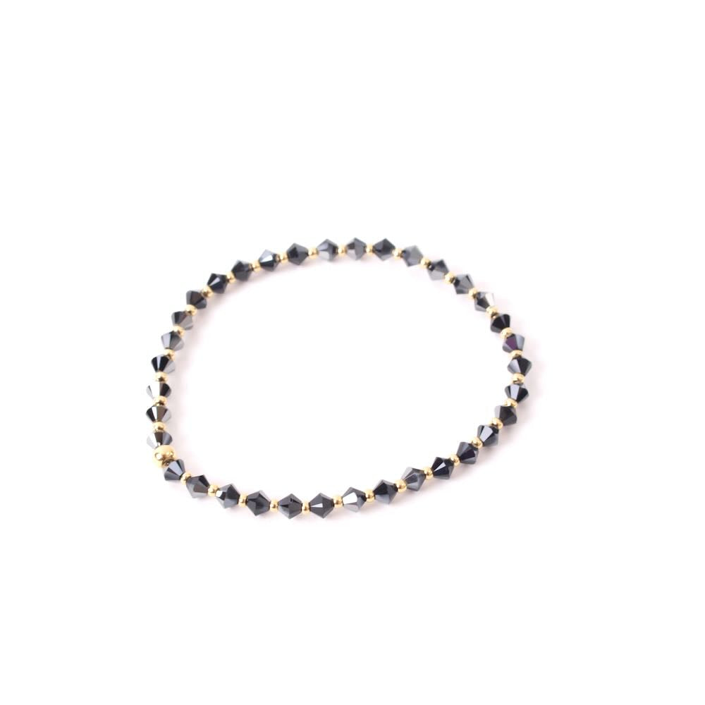 widaro armband sparkle blue/black (kies je kleur)