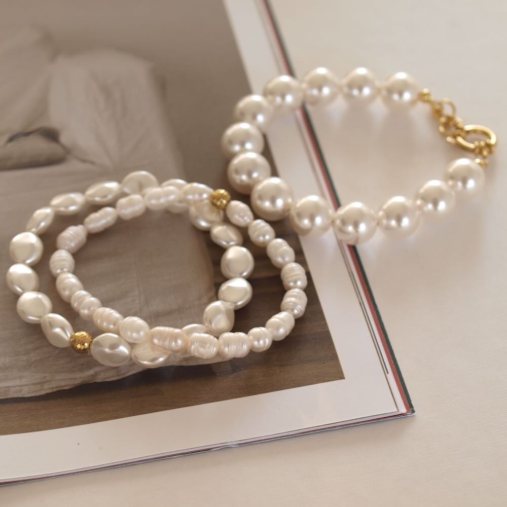 widaro armband barok pearl