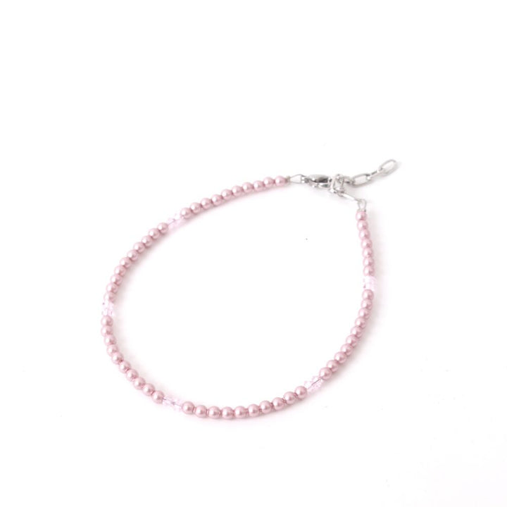 widaro enkelbandje pinky pearls