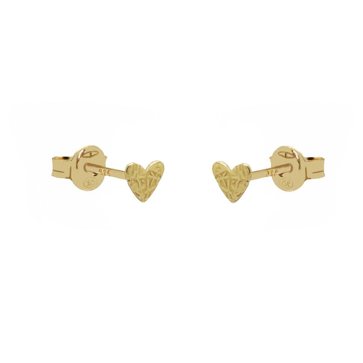 karma oorstekers tiny hearts (kies goud/zilver)