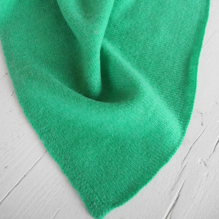 sjaalmania 100% cashmere deep mint