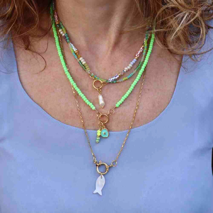 widaro ketting neon groen