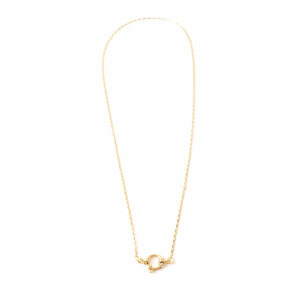 widaro halflange ketting venetiaanse chain goud/zilver