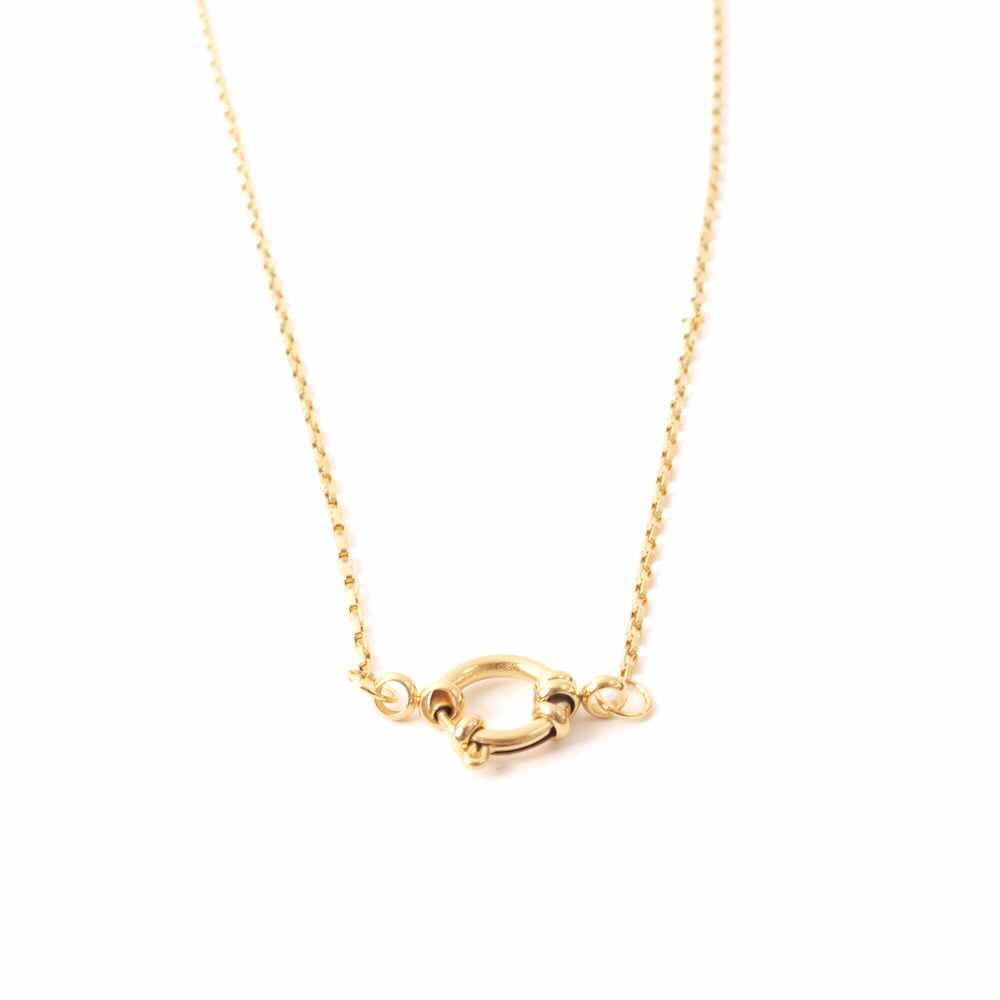 widaro halflange ketting venetiaanse chain goud/zilver