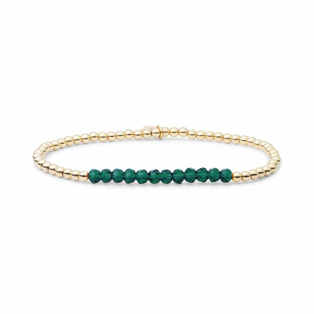 sparkling jewels armband universe petrol green