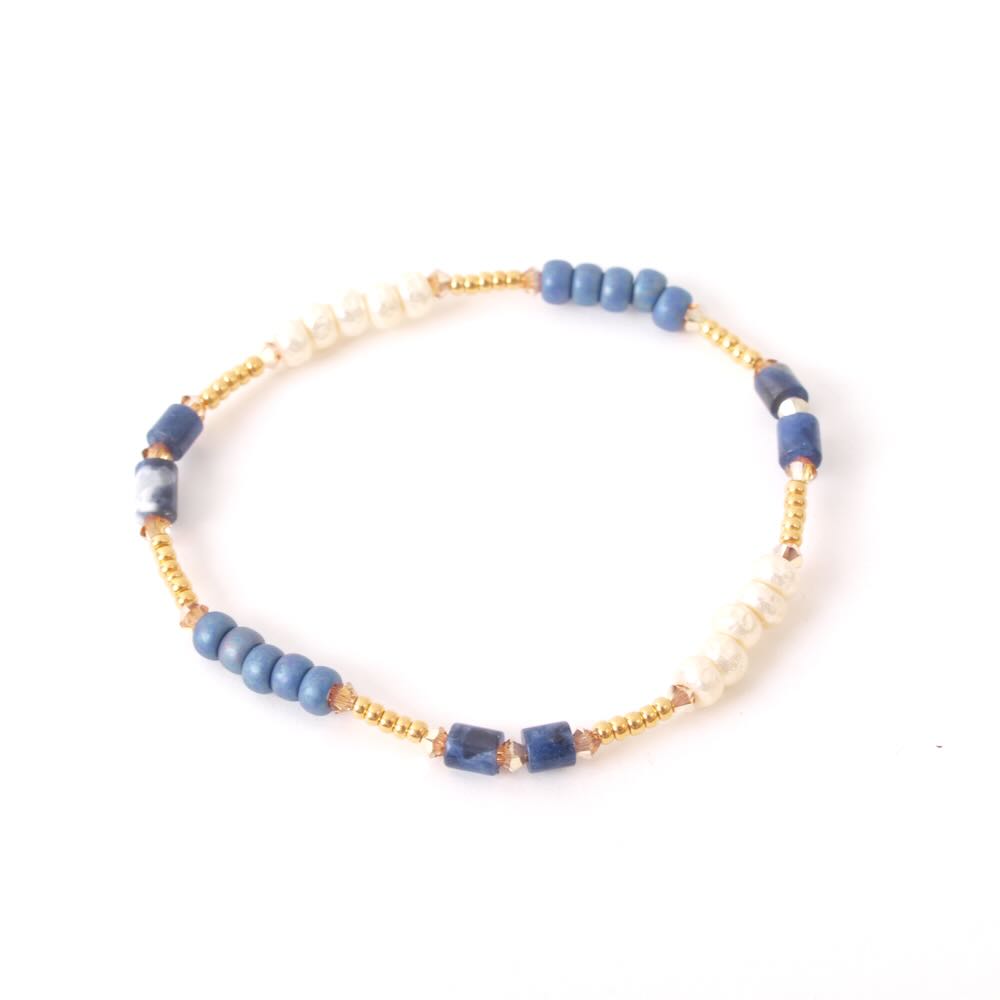 widaro armband naturel blue small